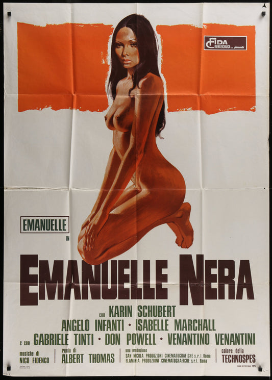 Black Emanuelle (1975) Original Italian 2-Fogli Movie Poster