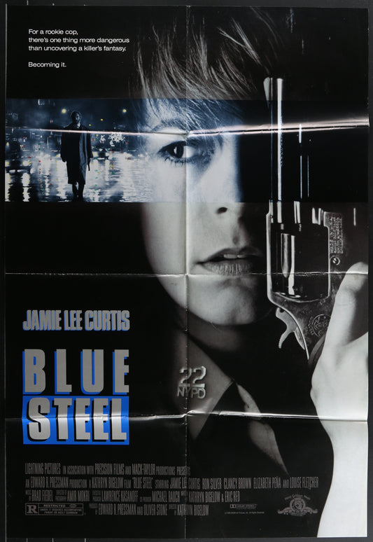 Blue Steel (1990) Original US One Sheet Cinema Poster