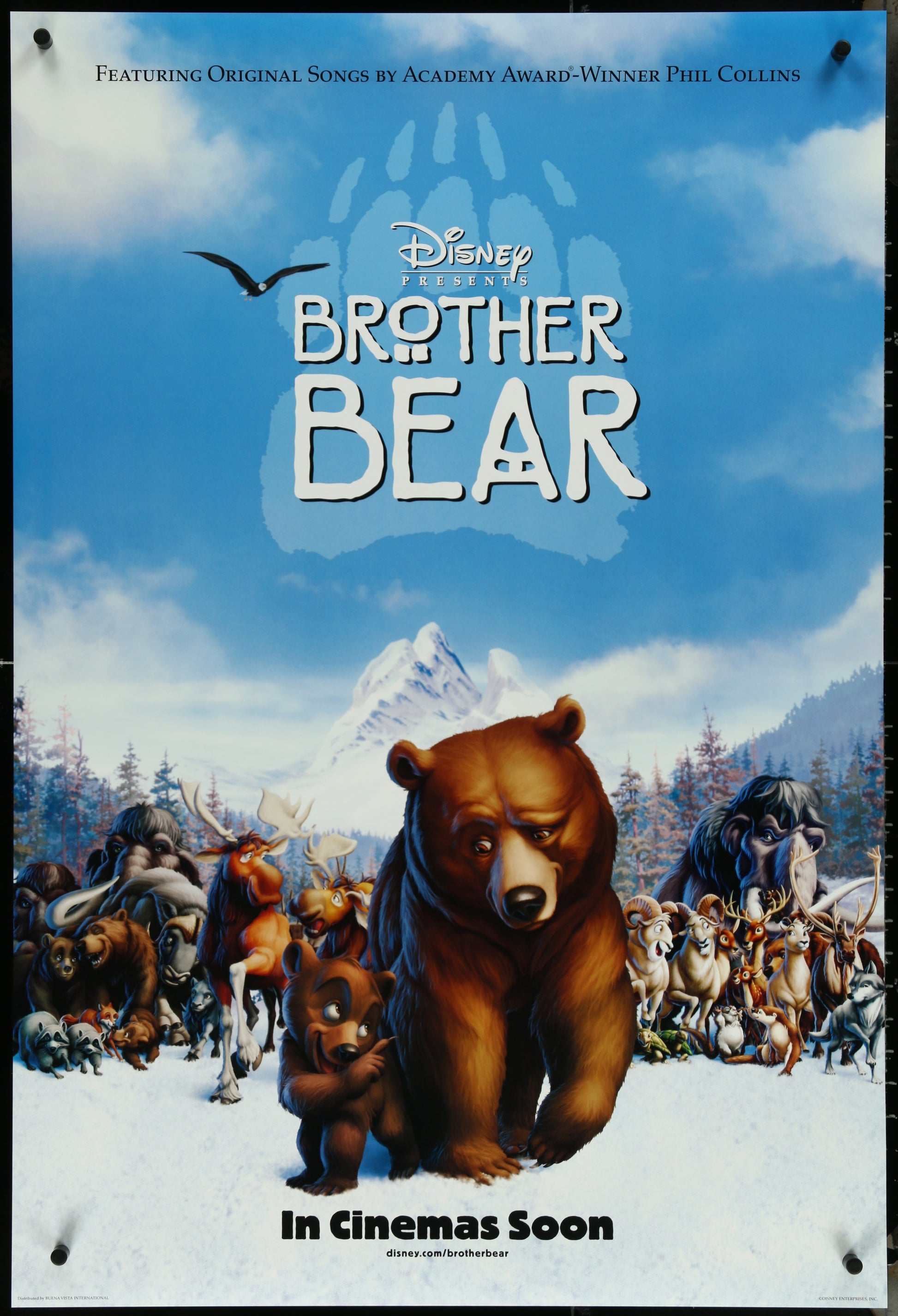 Brother Bear (2003) Original US One Sheet Movie Poster 27x40