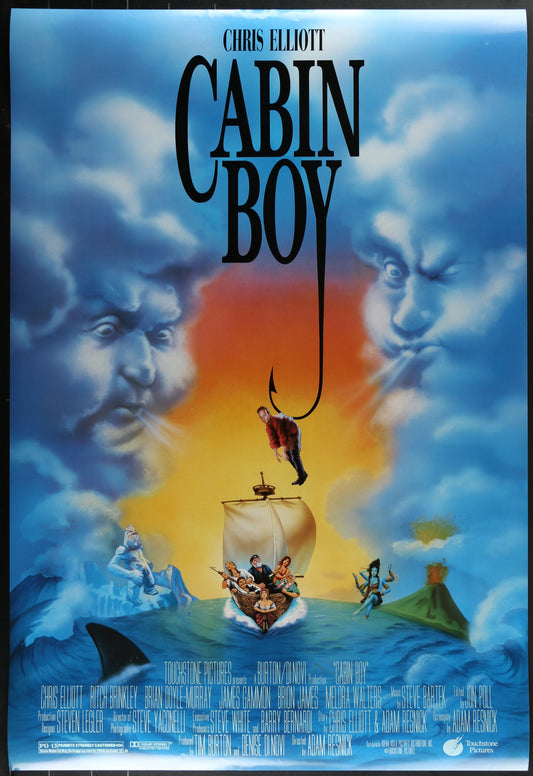 Cabin Boy (1994) Original US One Sheet Movie Poster 27 x 40