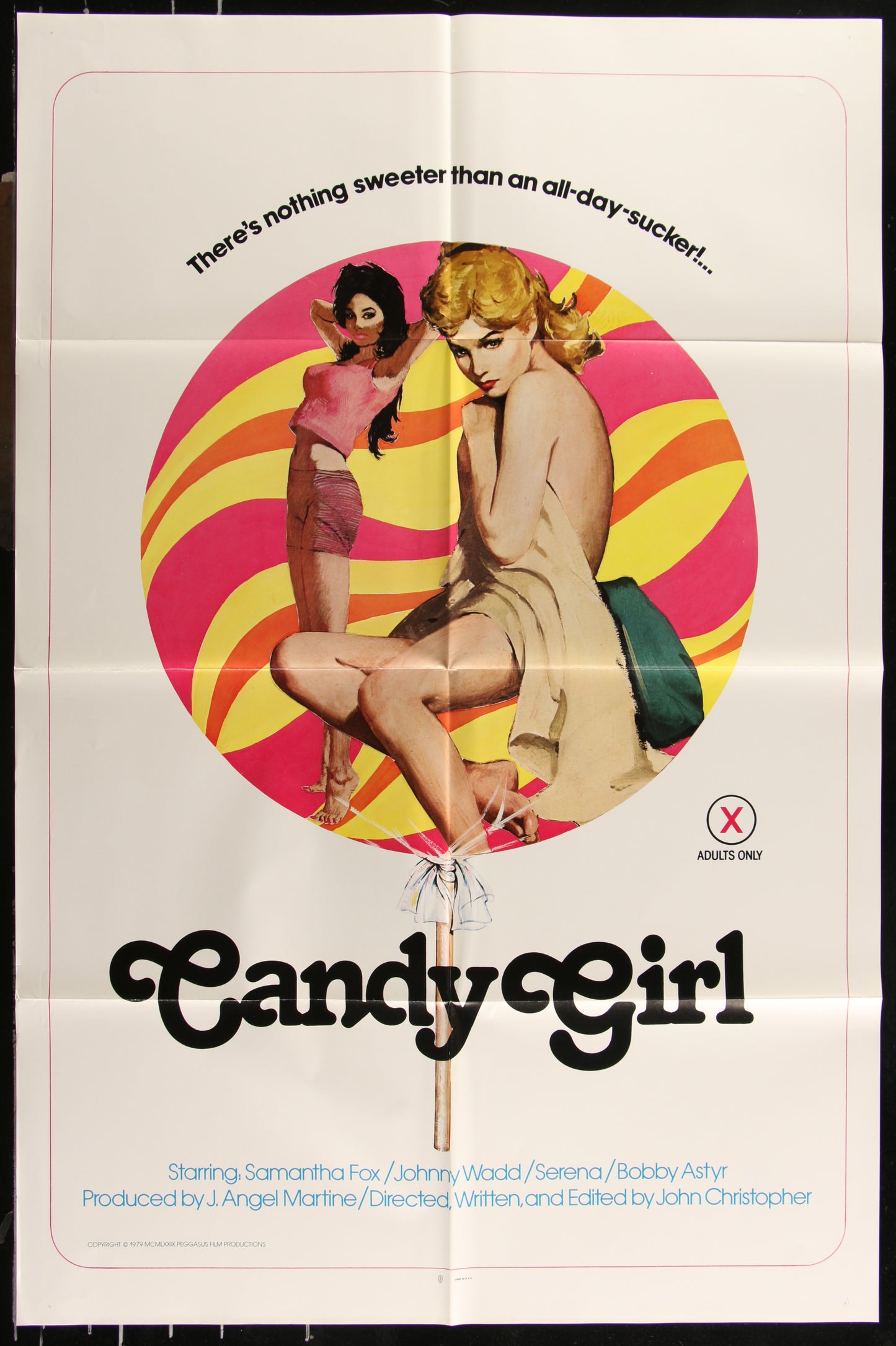 Candy Girl (1979) Original US One Sheet Movie Poster 27 x 41