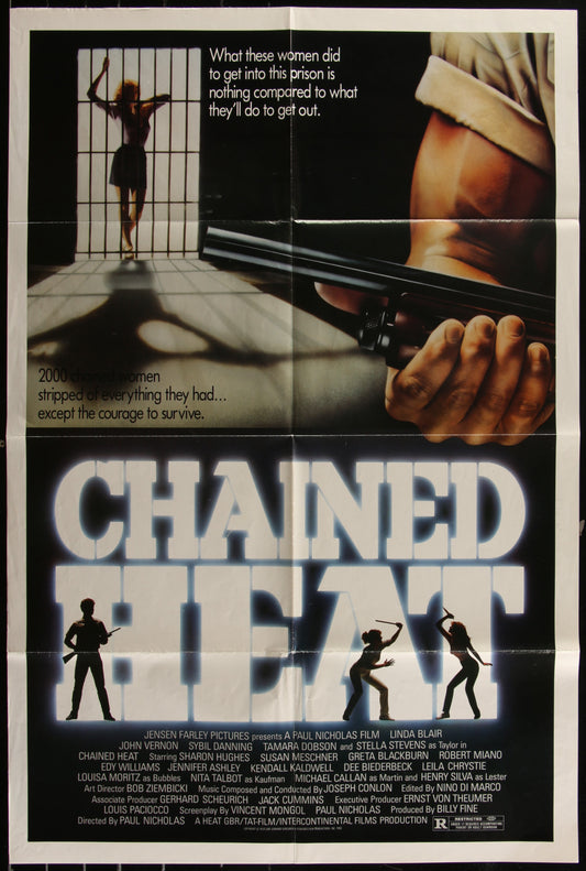 Chained Heat (1983) Original US One Sheet Movie Poster
