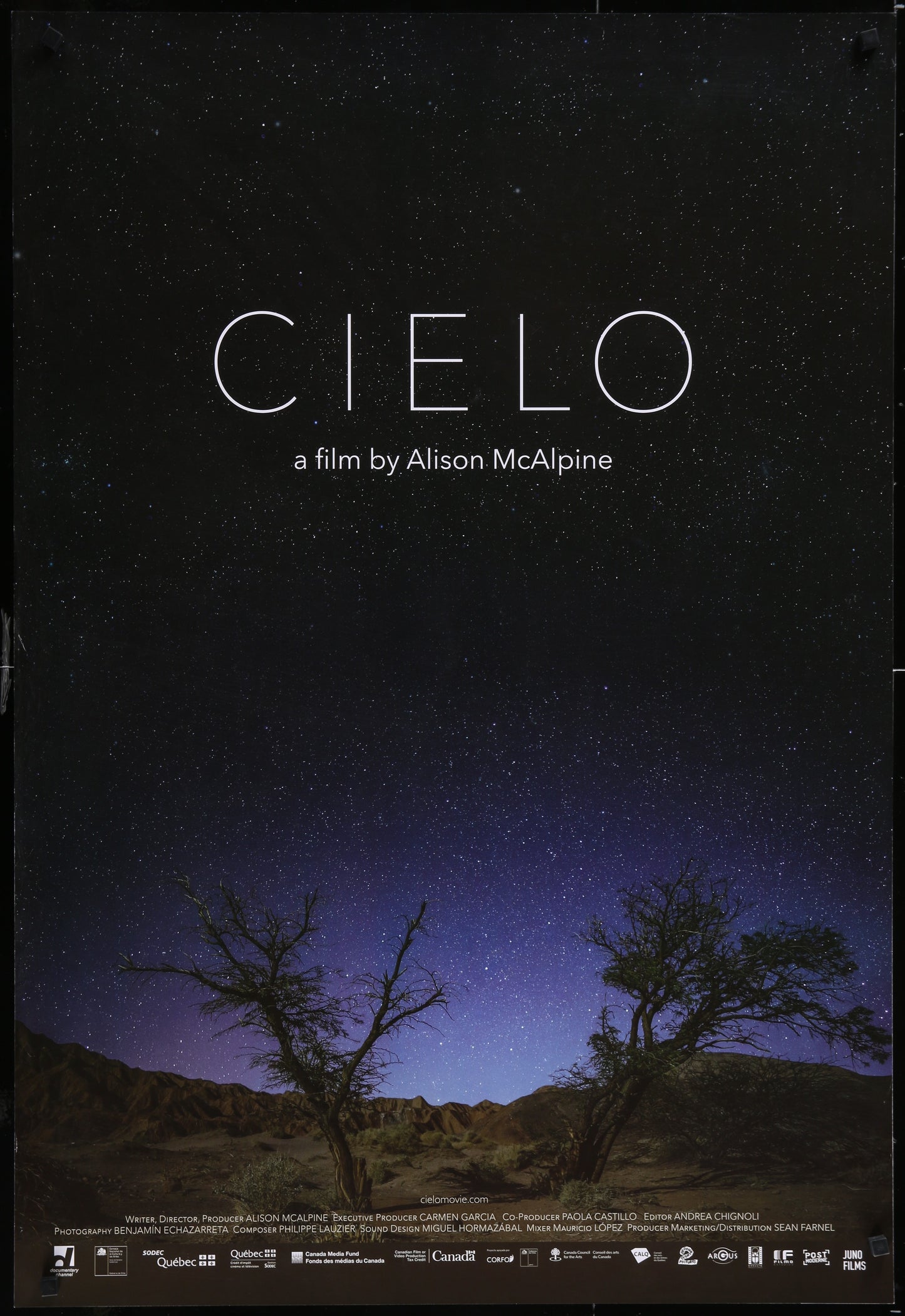 Cielo (2017) Original US One Sheet Movie Poster