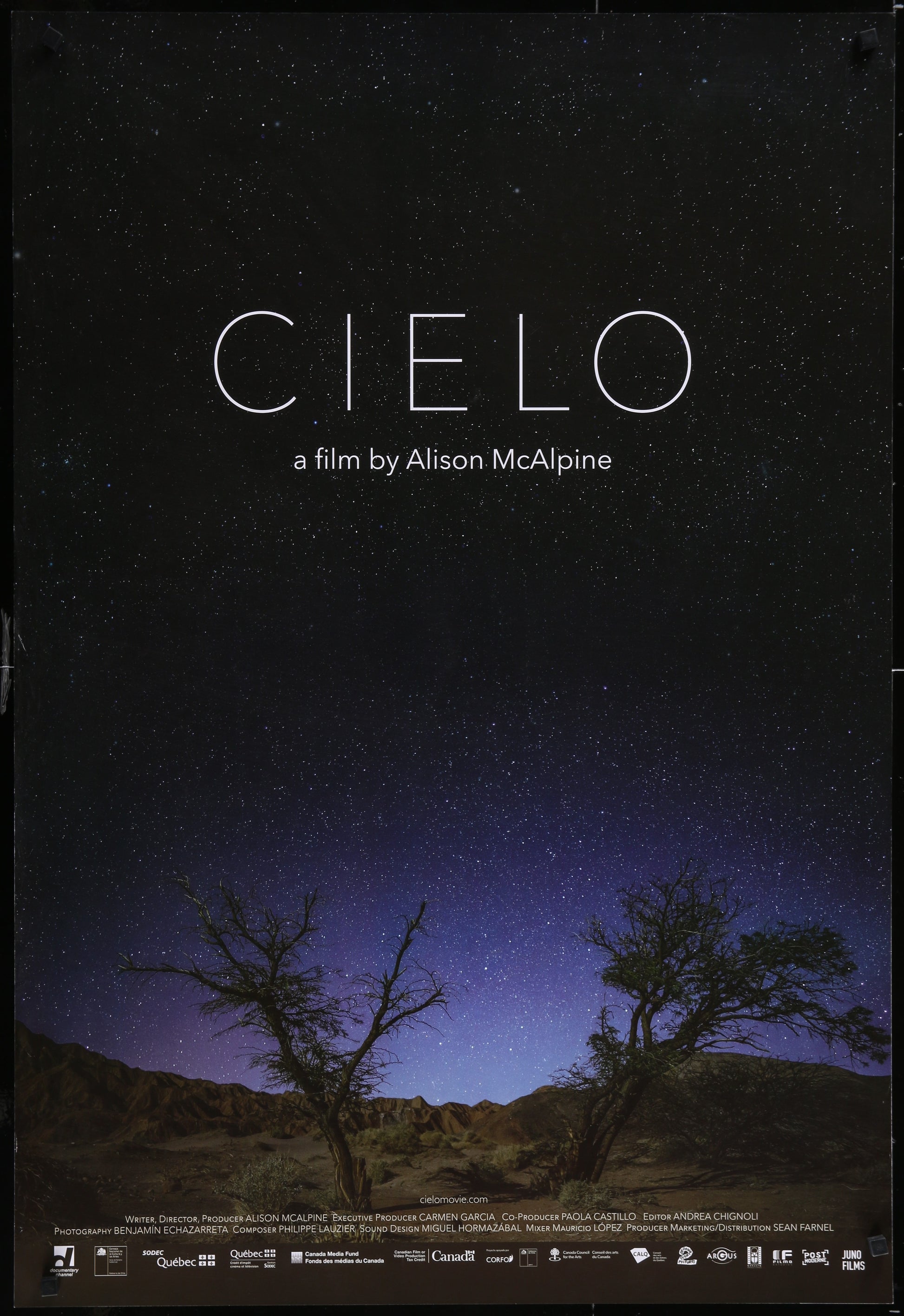Cielo (2017) Original US One Sheet Movie Poster