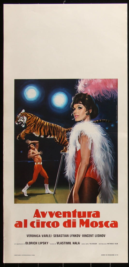 Circus in the Circus (1976) Original Italian Locandina Movie Poster 34 x 70 cm
