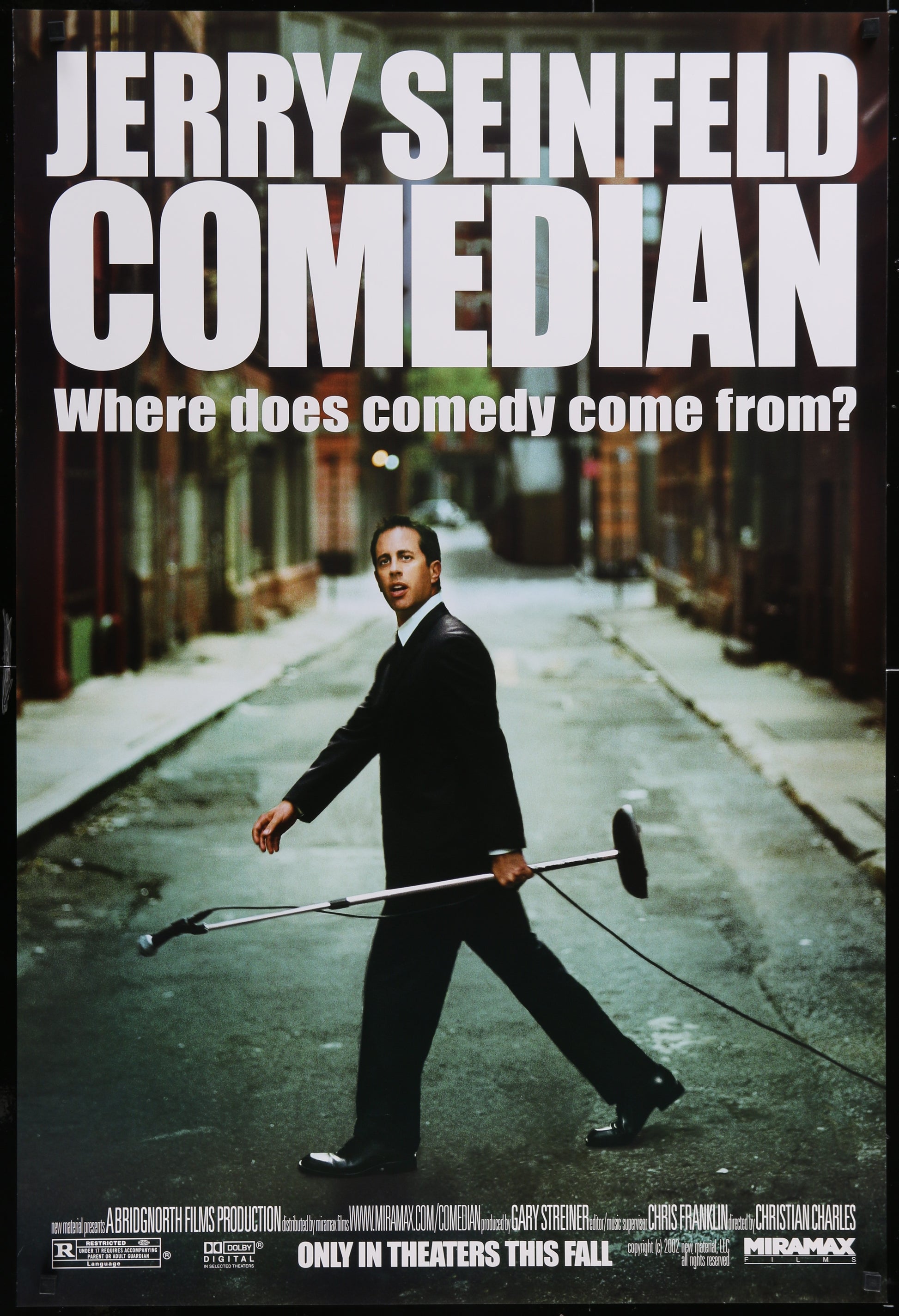 Comedian (2002) Original US One Sheet Movie Poster