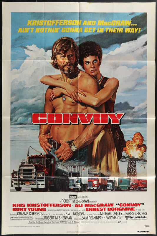 Convoy (1978) Original US One Sheet Movie Poster