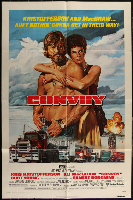 Convoy (1978) Original US One Sheet Movie Poster