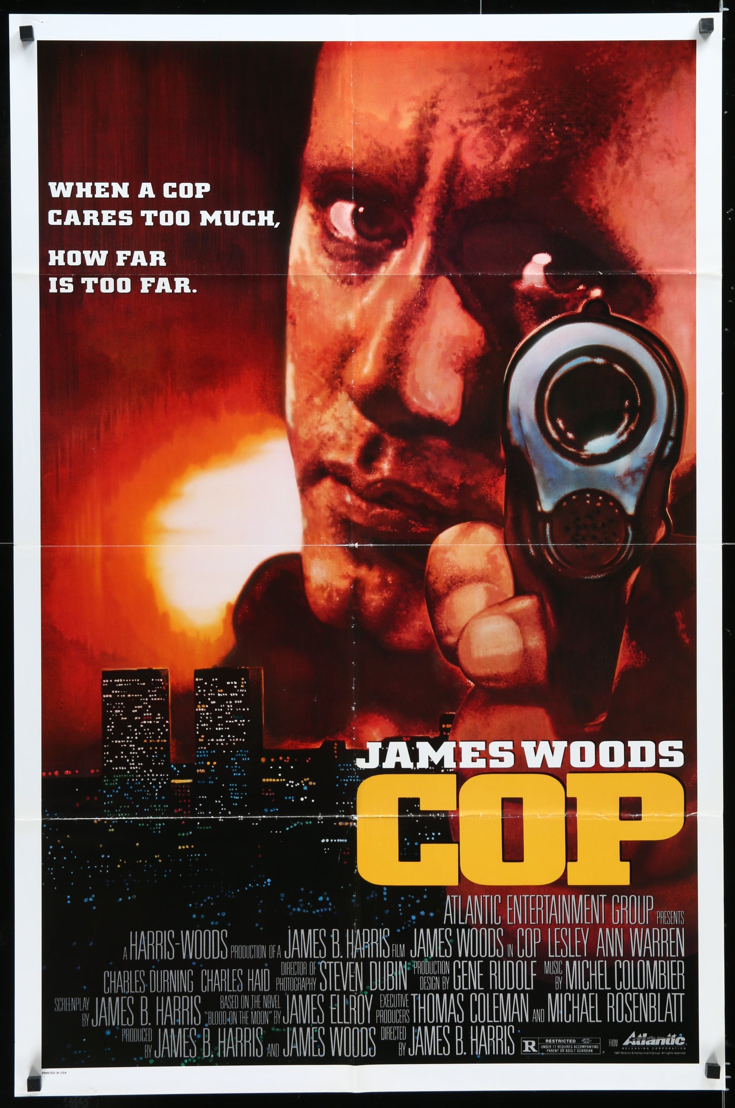 Cop (1988) Original US One Sheet Movie Poster
