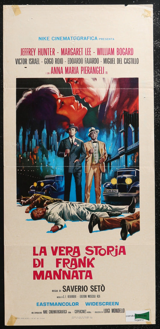 Cry Chicago (1969) Original Italian Locandina Movie Poster 33 x 70 cm
