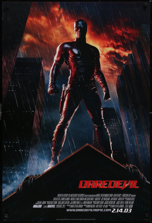 Daredevil (2003) Original US One Sheet Advance Movie Poster 27 x 40