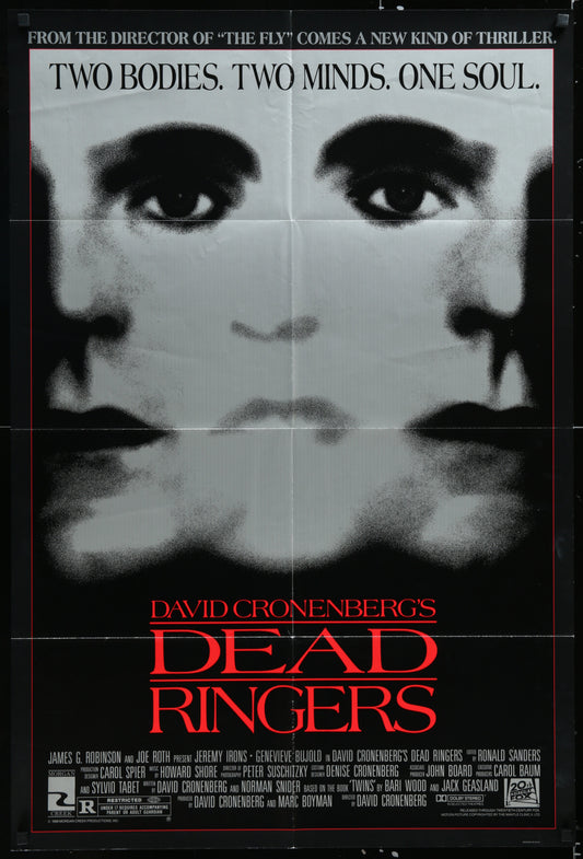 Dead Ringers (1988) Original US One Sheet Movie Poster