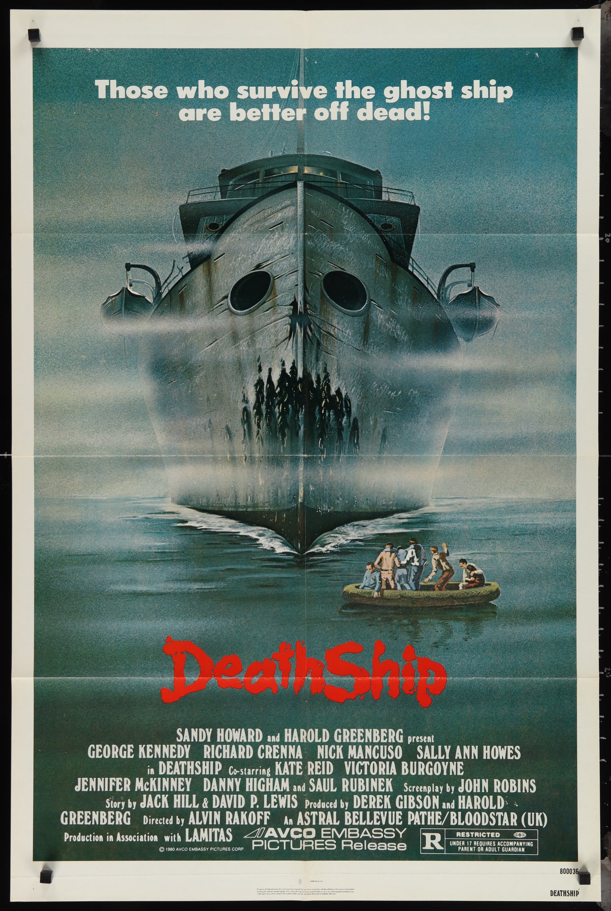 Death Ship (1980) Original US One Sheet Movie Poster