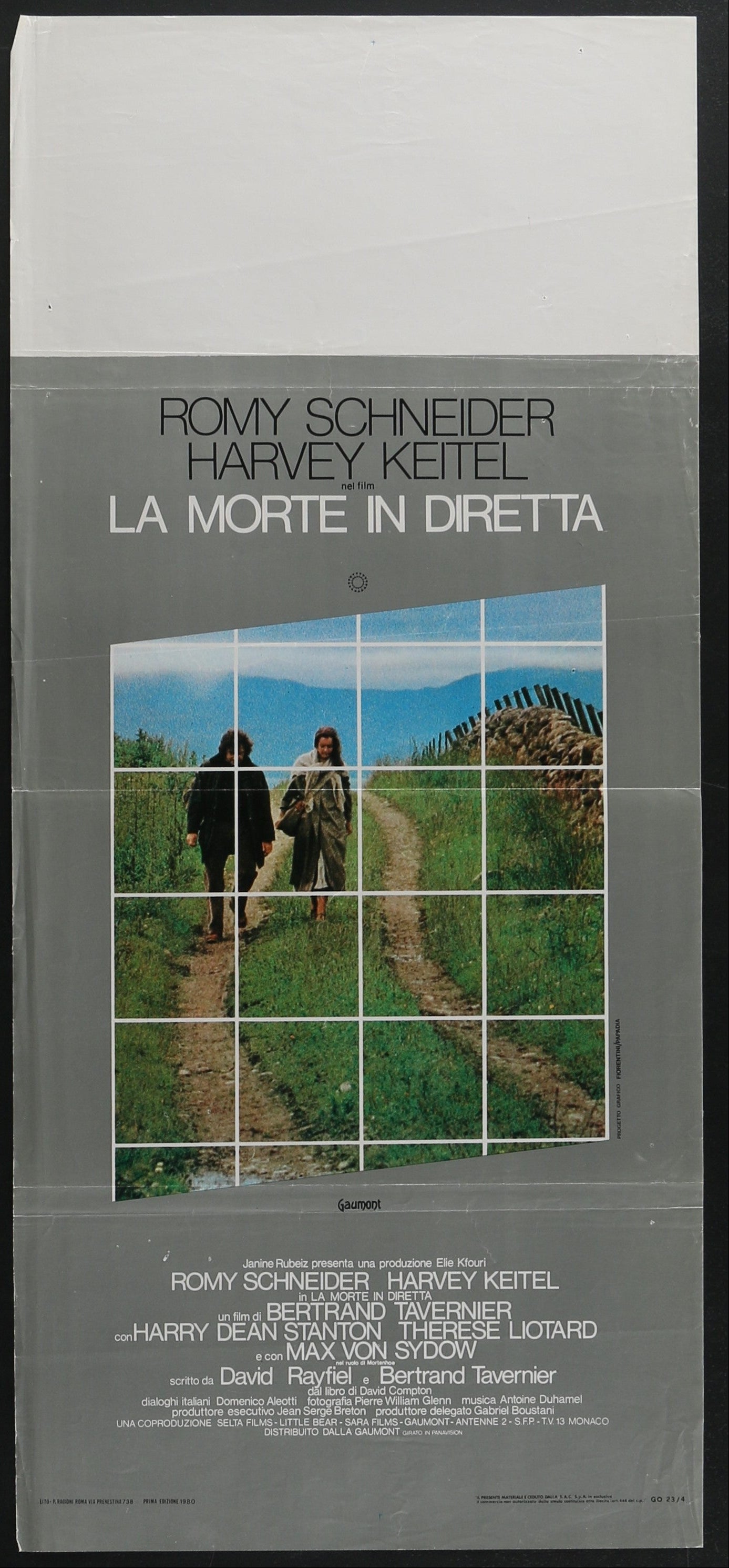 Death Watch (1980) Original Italian Locandina Movie Poster