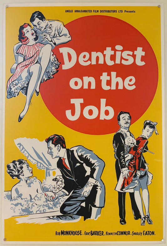 Dentist on the Job (1961) Original UK One Sheet Movie Poster