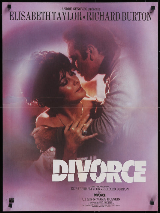 Divorce His – Divorce Hers (1973) Original French Affiche Movie Poster