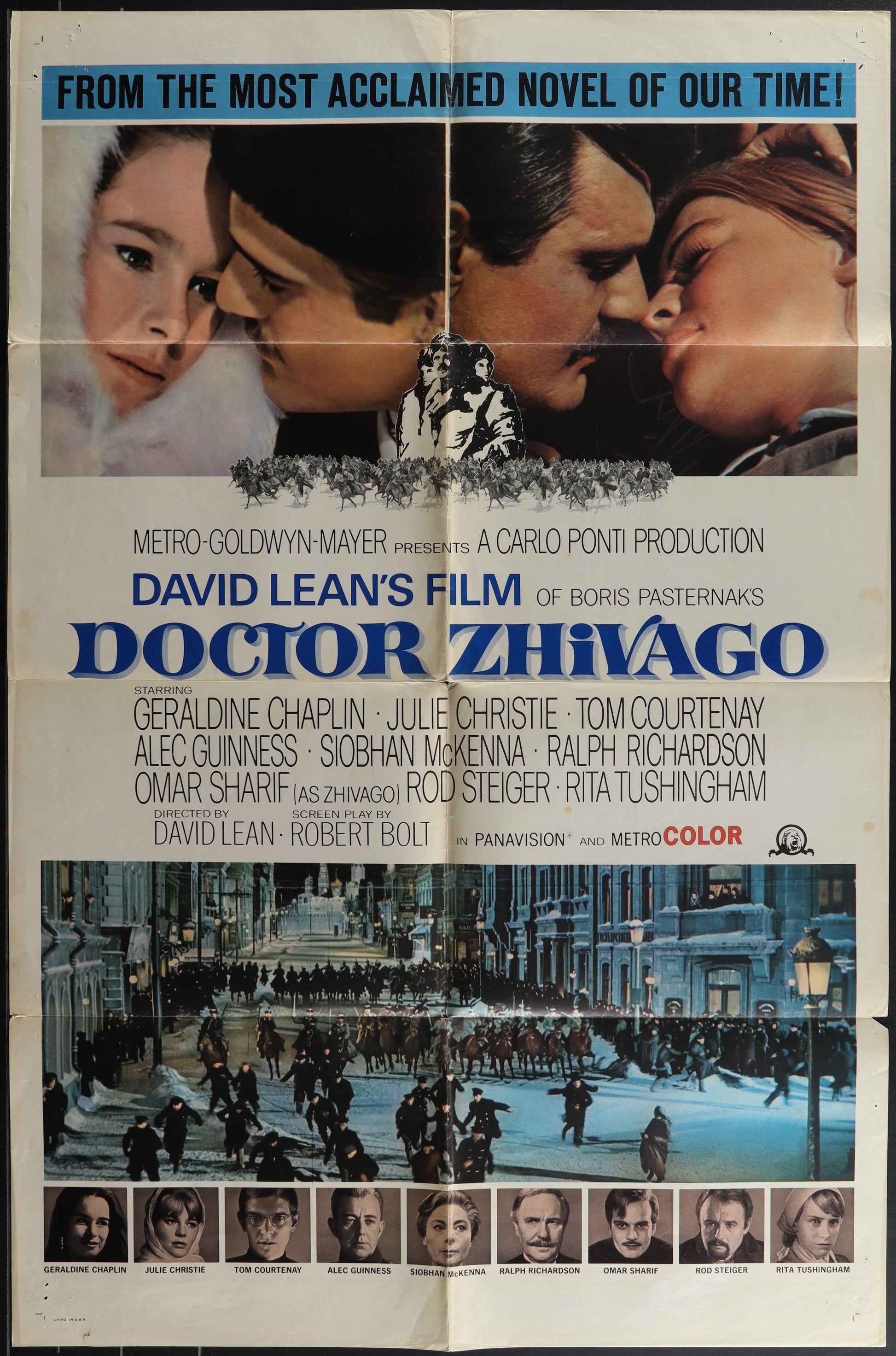 Doctor Zhivago (1965) Original US One Sheet Movie Poster