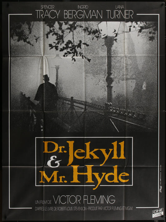 Dr. Jekyll & Mr. Hyde (2000s RR) Original French Grande Movie Poster 117 x 158 cm
