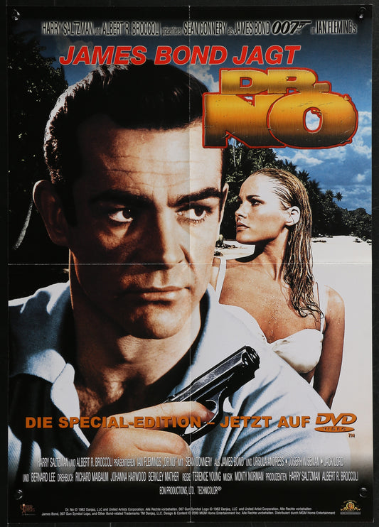 Dr. No (2000 RR) Original German Video Poster 16.5 x 23.5