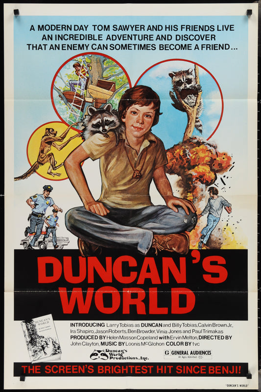 Duncan's World (1978) Original US One Sheet Movie Poster