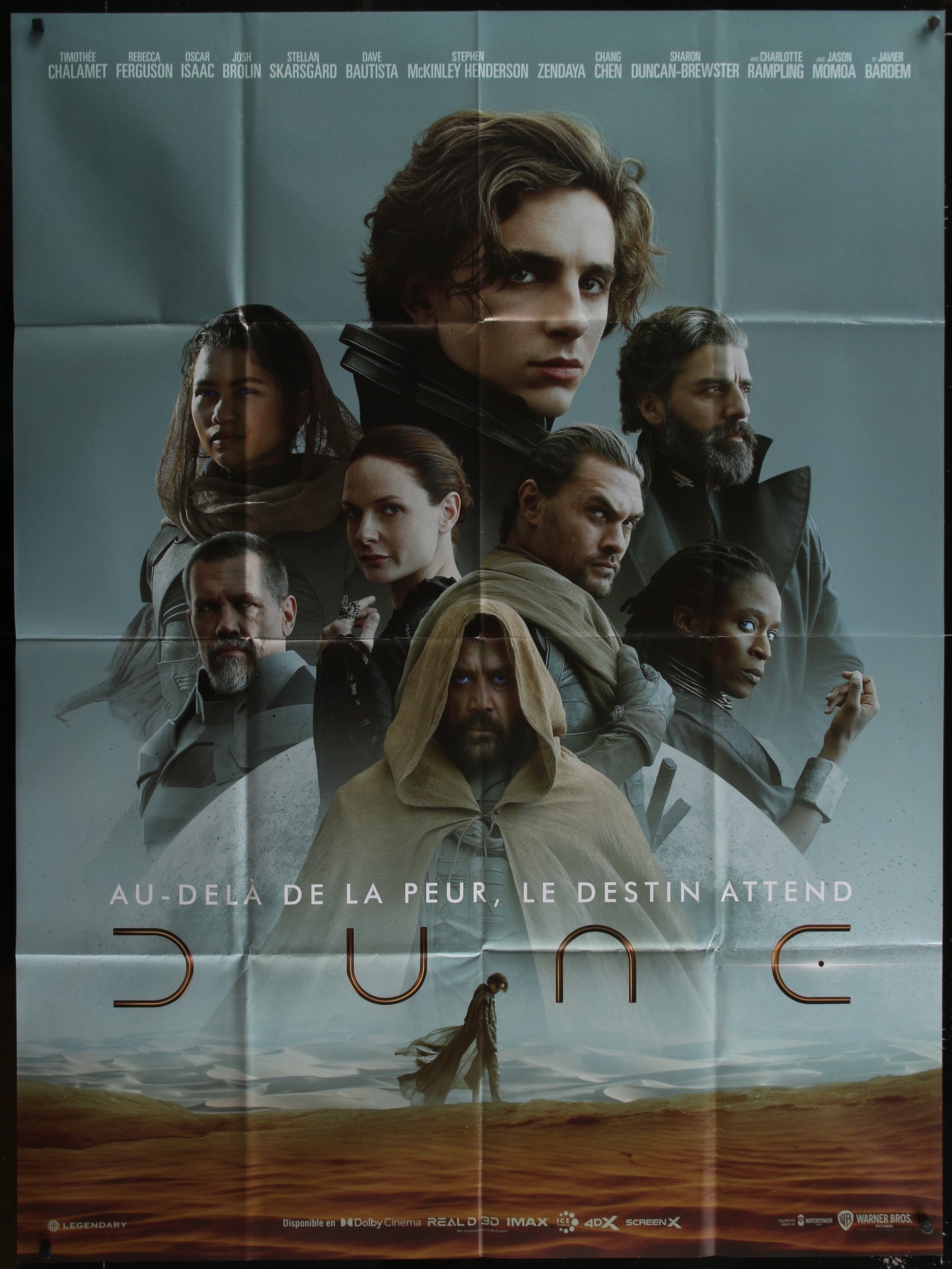 Dune (2021) Original French Grande Movie Poster 117 x 157 cm
