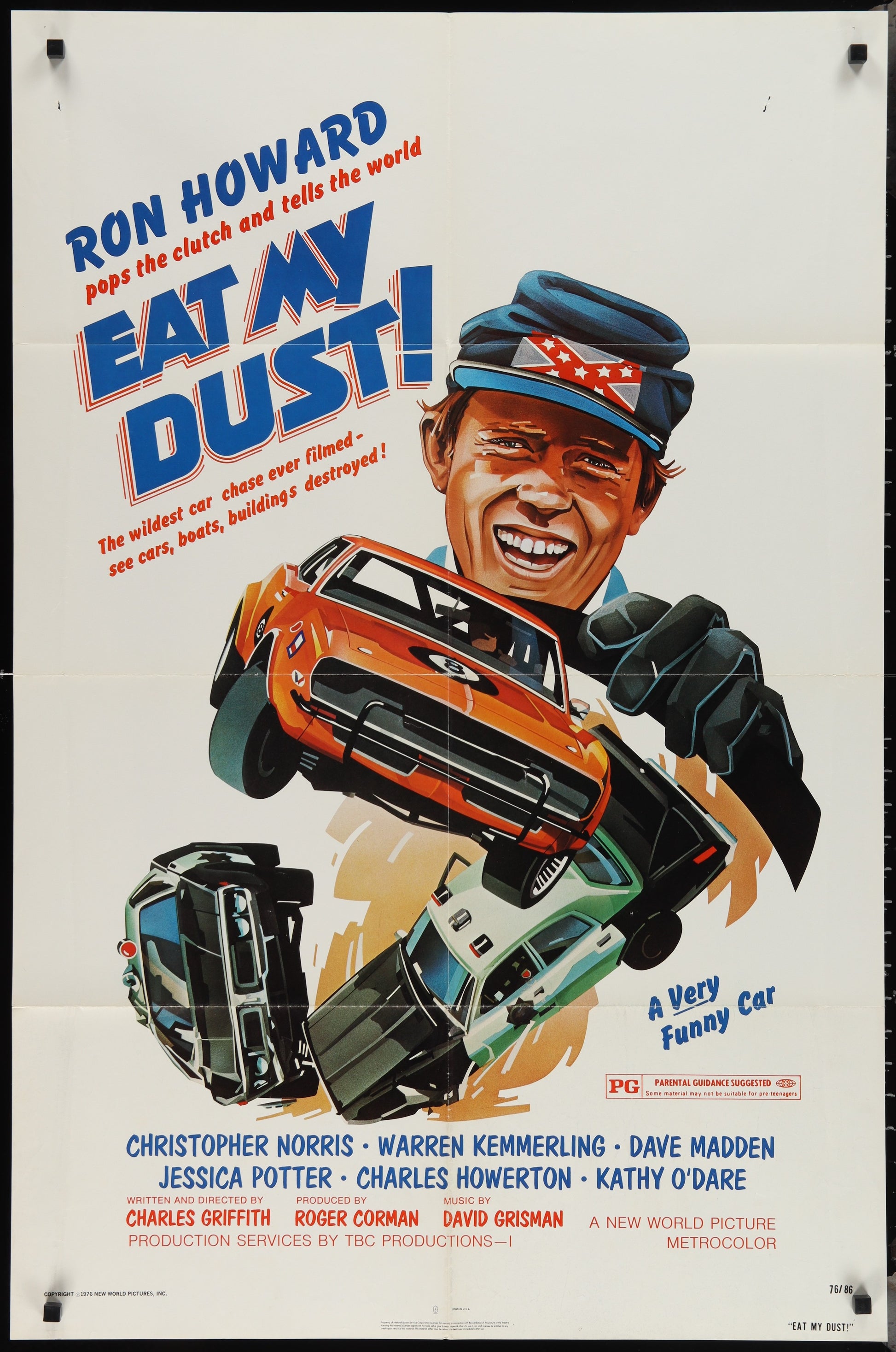 Eat My Dust (1976) Original US One Sheet Movie Poster