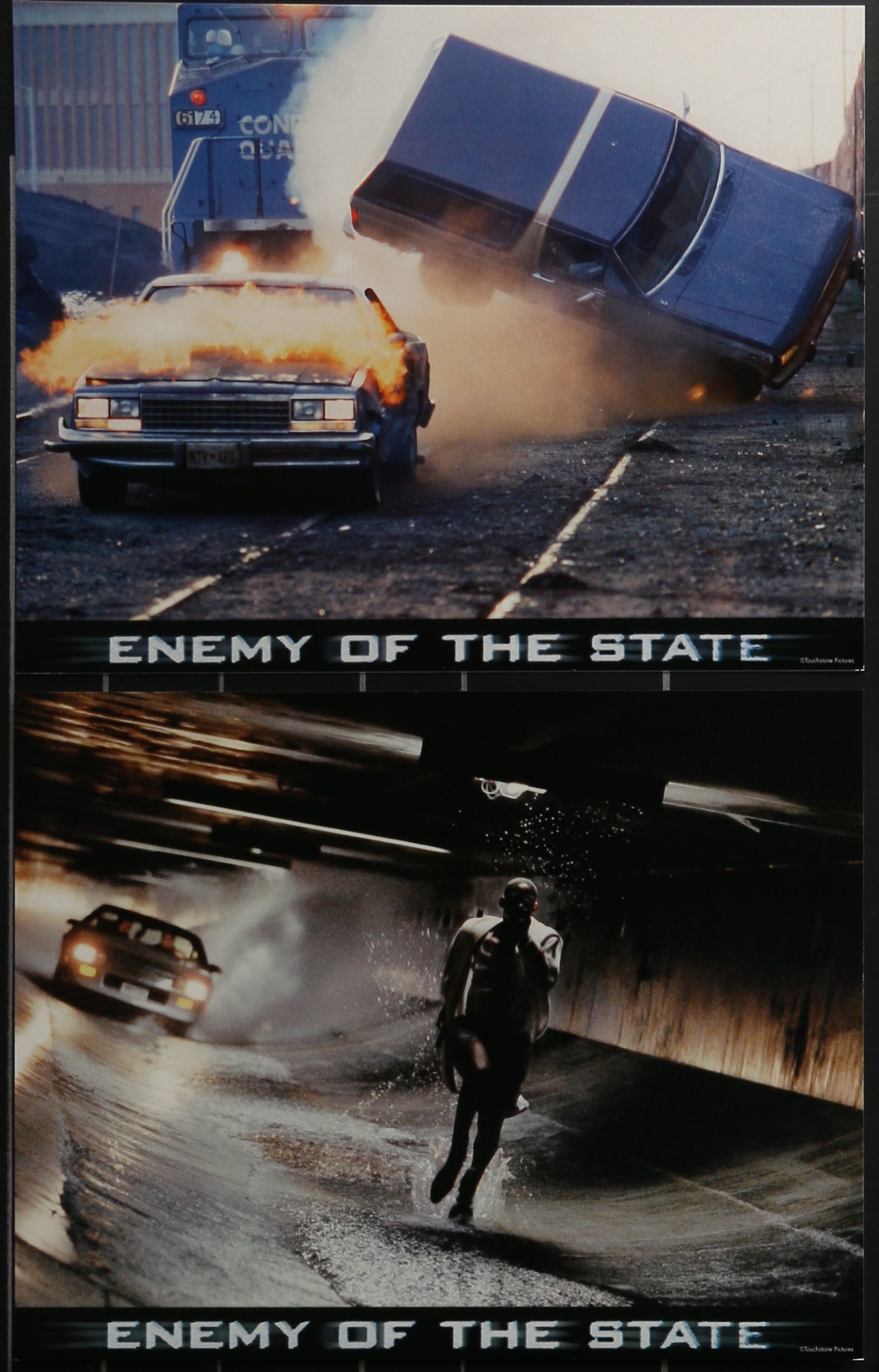 Enemy Of The State (1998) Original US Lobby Cards x 10