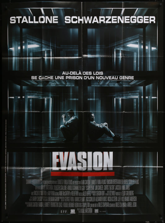 Escape Plan (2013) Original French Grande Movie Poster 120 x 160 cm