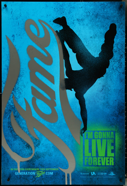 Fame (2009) Original US One Sheet Movie Poster