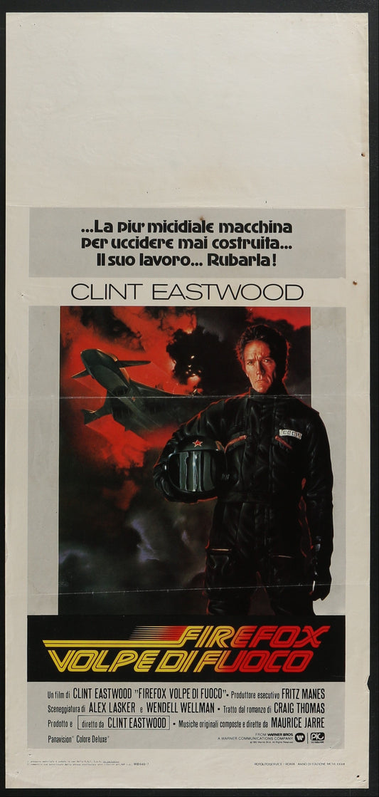 Firefox (1982) Original Italian Locandina Movie Poster