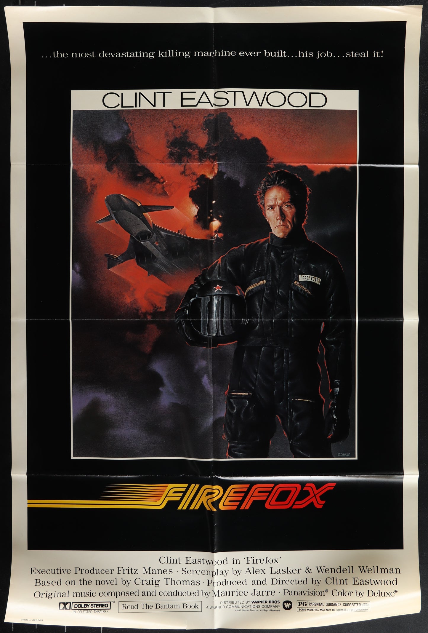 Firefox (1982) Original US One Sheet Movie Poster