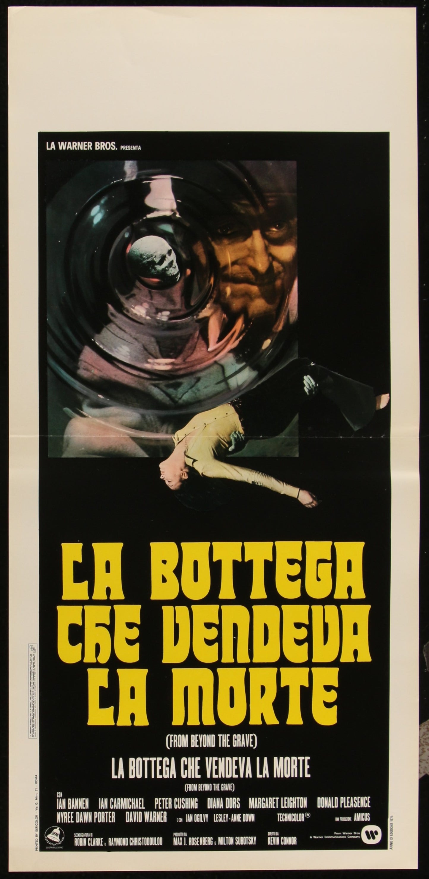 From Beyond The Grave (1974) Original Italian Locandina Movie Poster