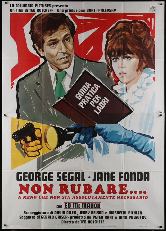 Fun with Dick and Jane (1977) Original Italian 4-Fogli Movie Poster