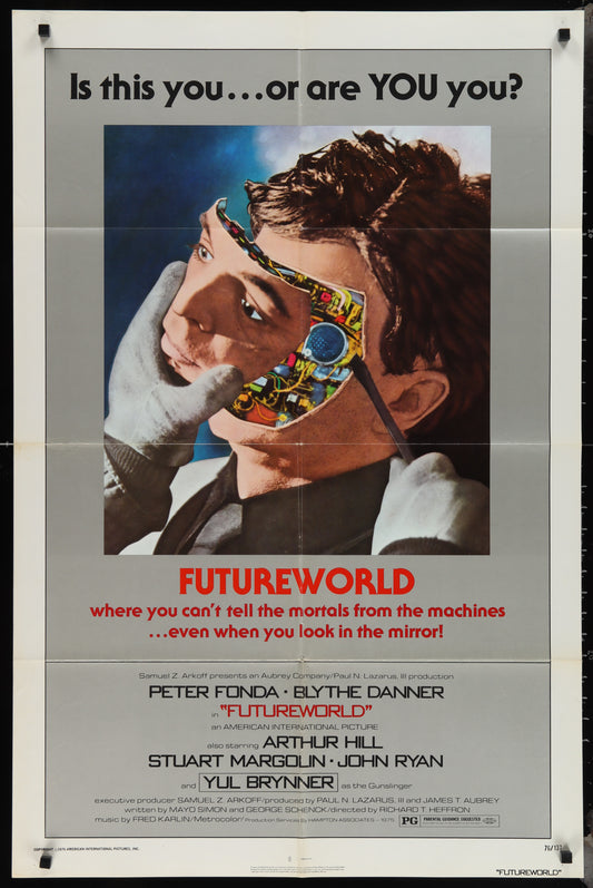 Futureworld (1976) Original US One Sheet Movie Poster