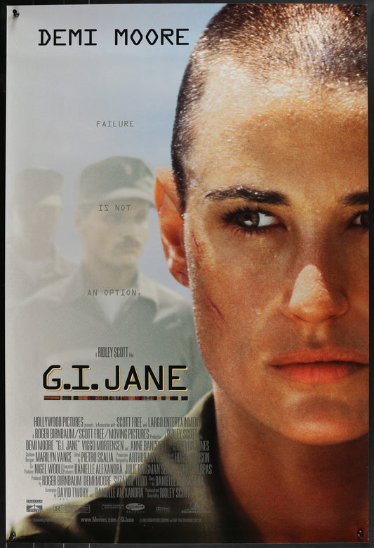 G.I. Jane (1997) Original US One Sheet Movie Poster 27 x 40