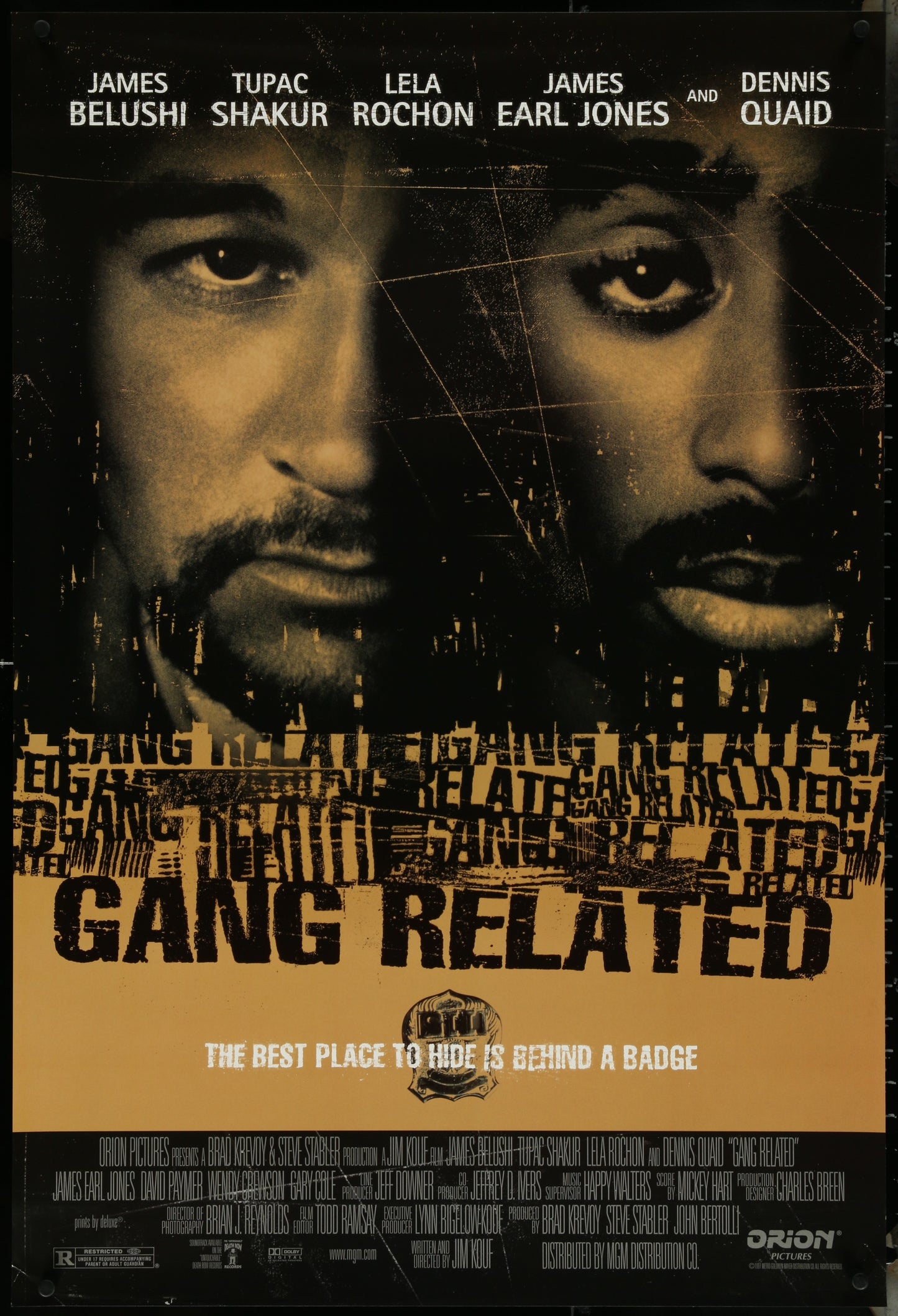 Gang Related (1997) Original US One Sheet Movie Poster