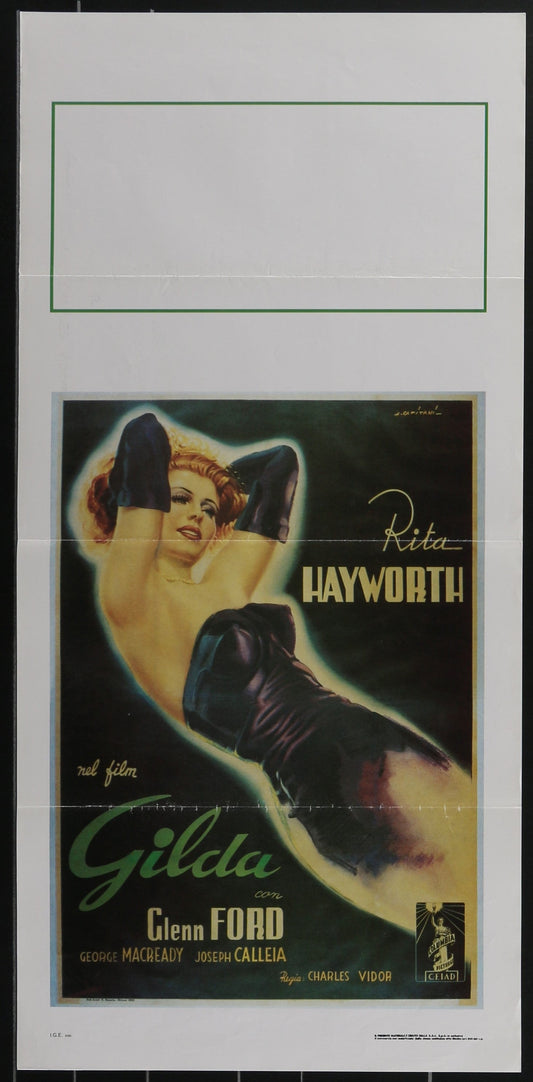 Gilda (2000s RR) Original Italian Locandina Movie Poster