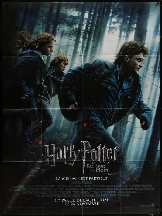 Harry Potter and the Deathly Hallows: Part 1 (2010) Advance Original French Grande Movie Poster 117 x 157 cm
