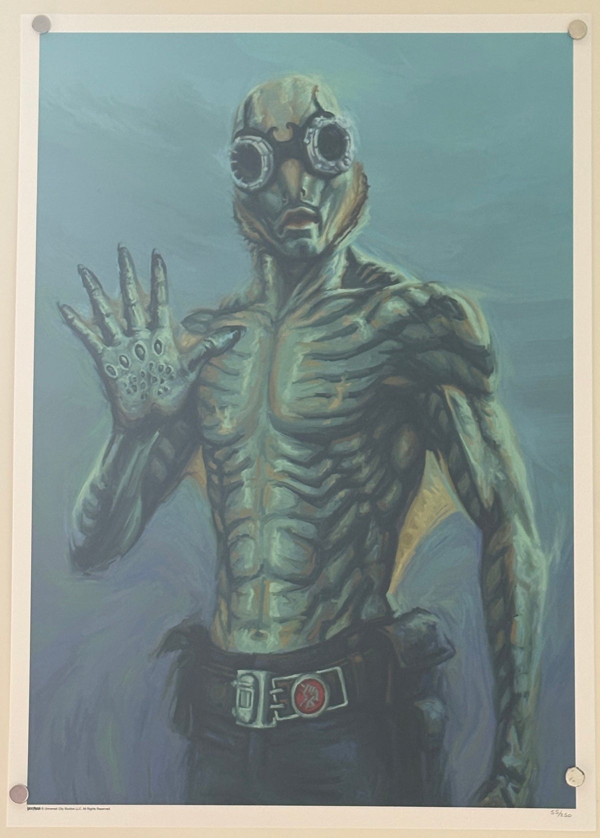 Hellboy II: The Golden Army – Abe Sapien Candra Hope Vice Press Art Print