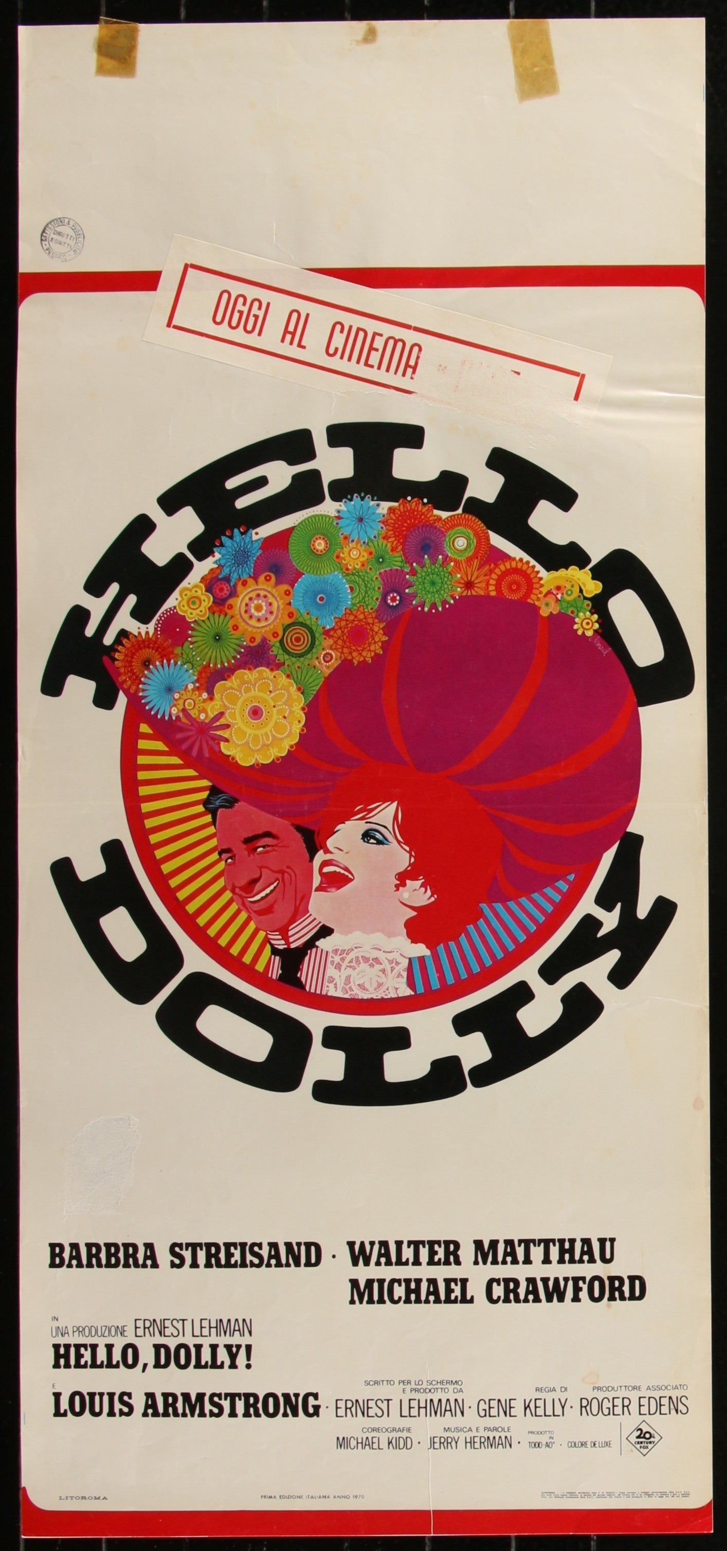 Hello_Dolly_1970_Original_Italian_Locandina_Movie_Poster