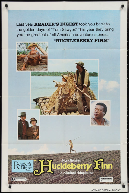 Huckleberry Finn (1974) Original US One Sheet Poster 27x41