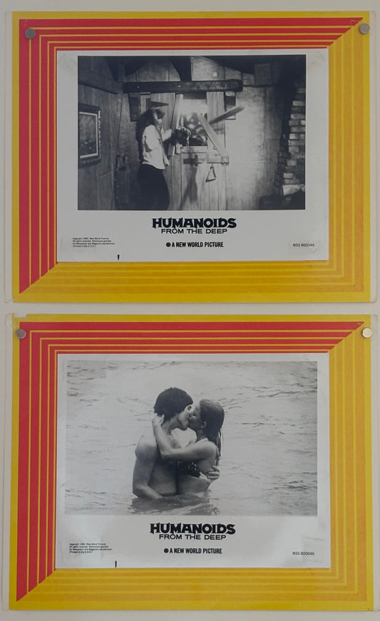 Humanoids from the Deep (1980) x7 Original 8 x 10 Movie Stills