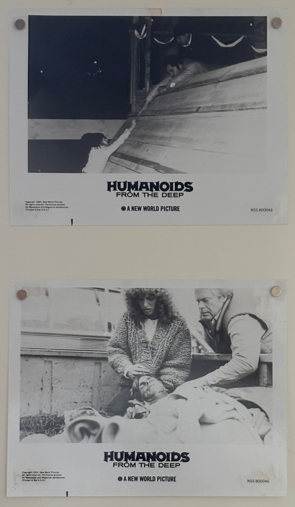 Humanoids from the Deep (1980) x7 Original 8 x 10 Movie Stills