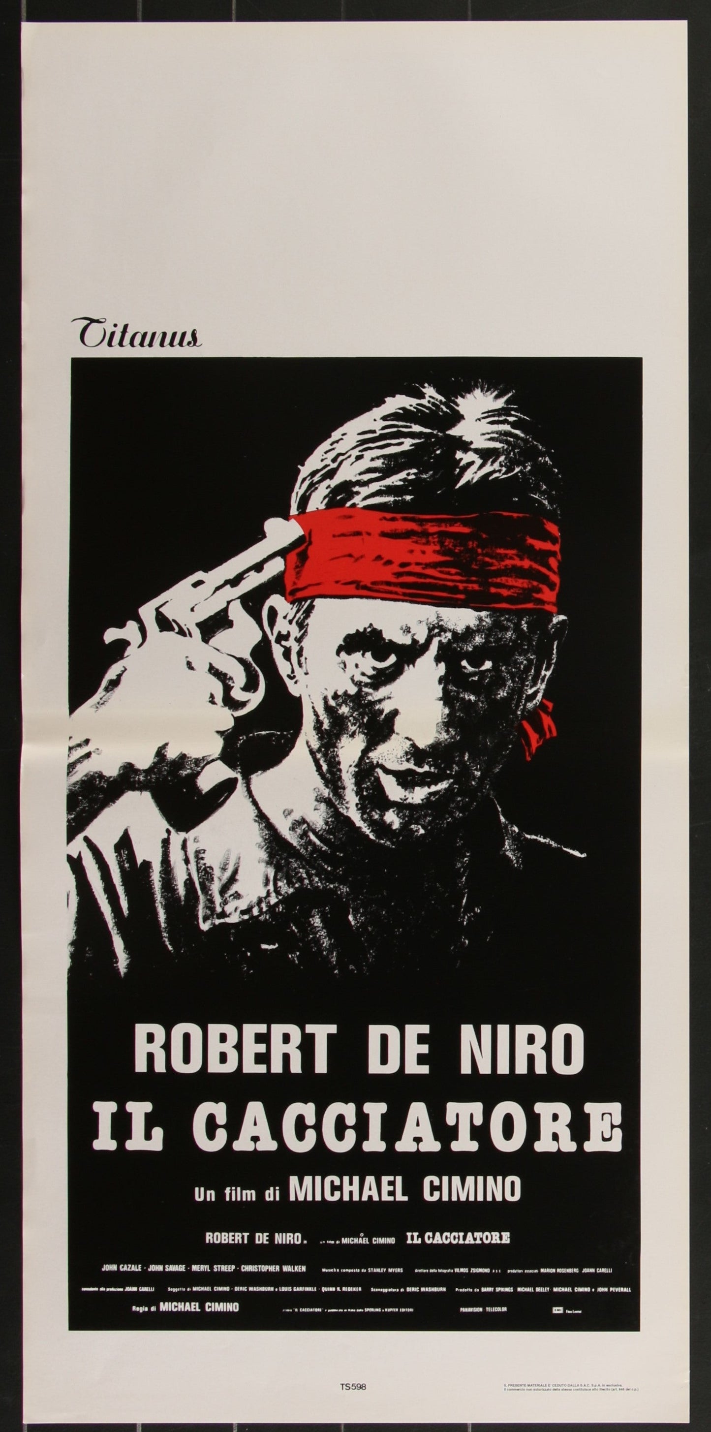 The Deer Hunter (1979) Original Italian Locandina Movie Poster