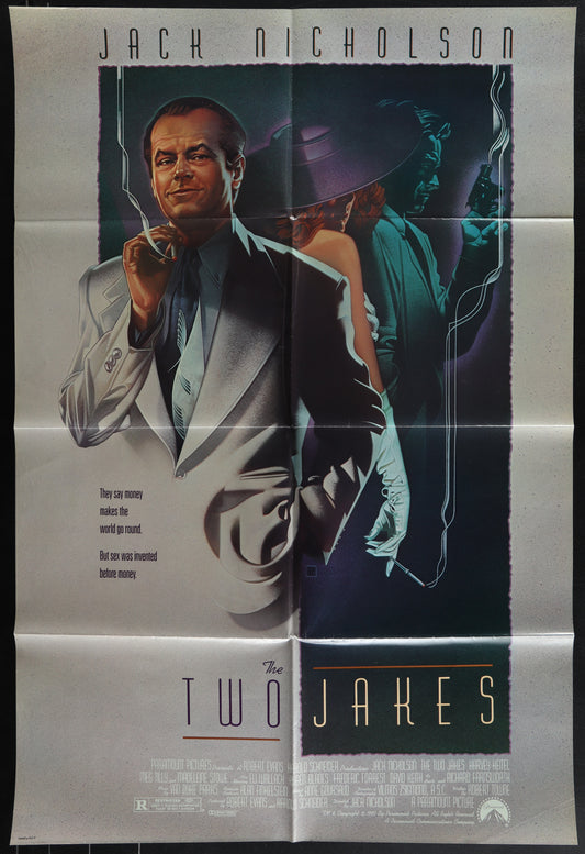 Two Jakes (1990) Original US One Sheet Movie Poster