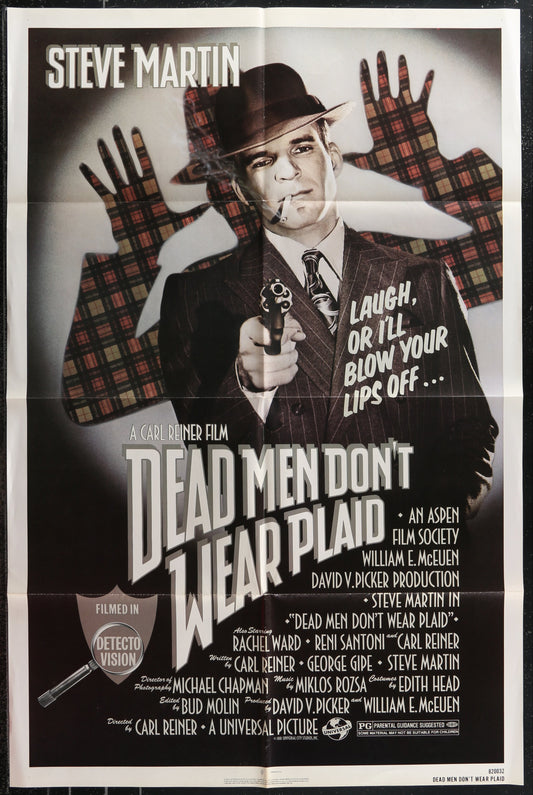 Dead Men Don't Wear Plaid (1982) Original US One Sheet Movie Poster