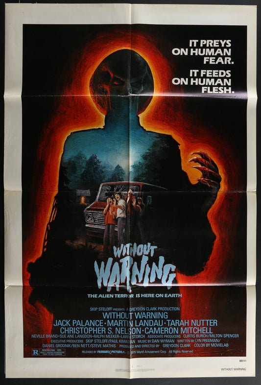 Without Warning (1980) Original US One Sheet Movie Poster