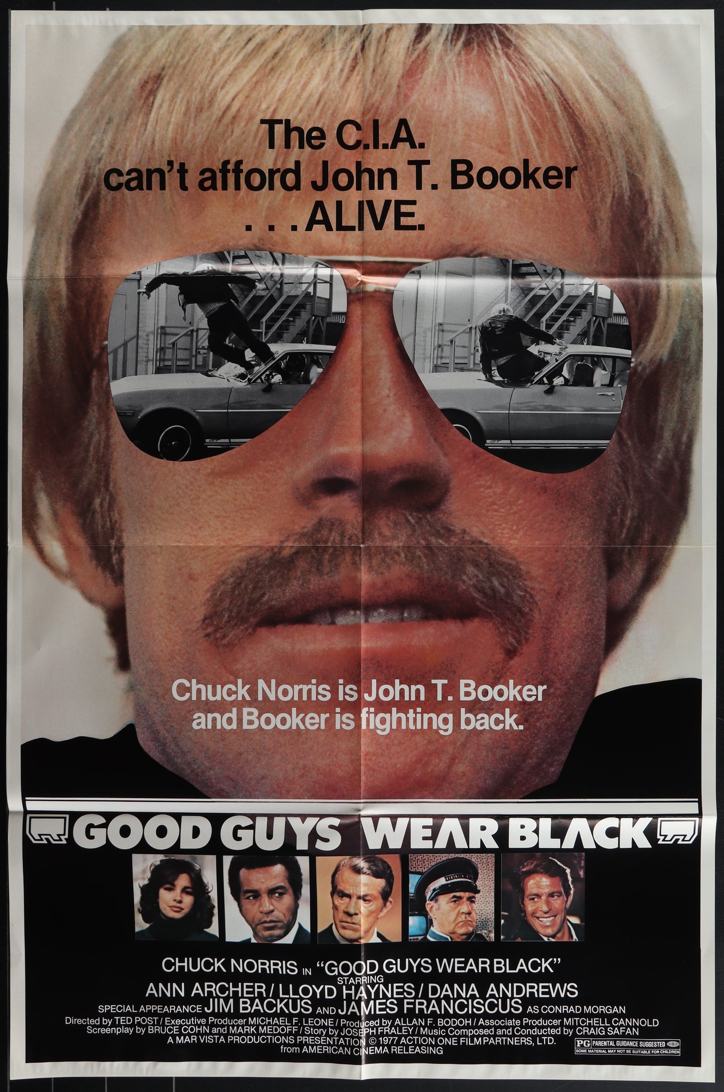 Good Guys Wear Black (1978) Original US One Sheet Movie Poster