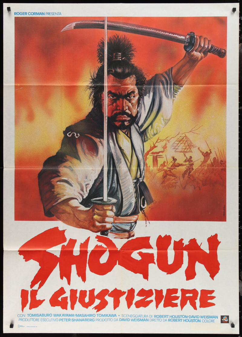 Shogun Assassin (1984) Original Italian One Panel Movie Poster