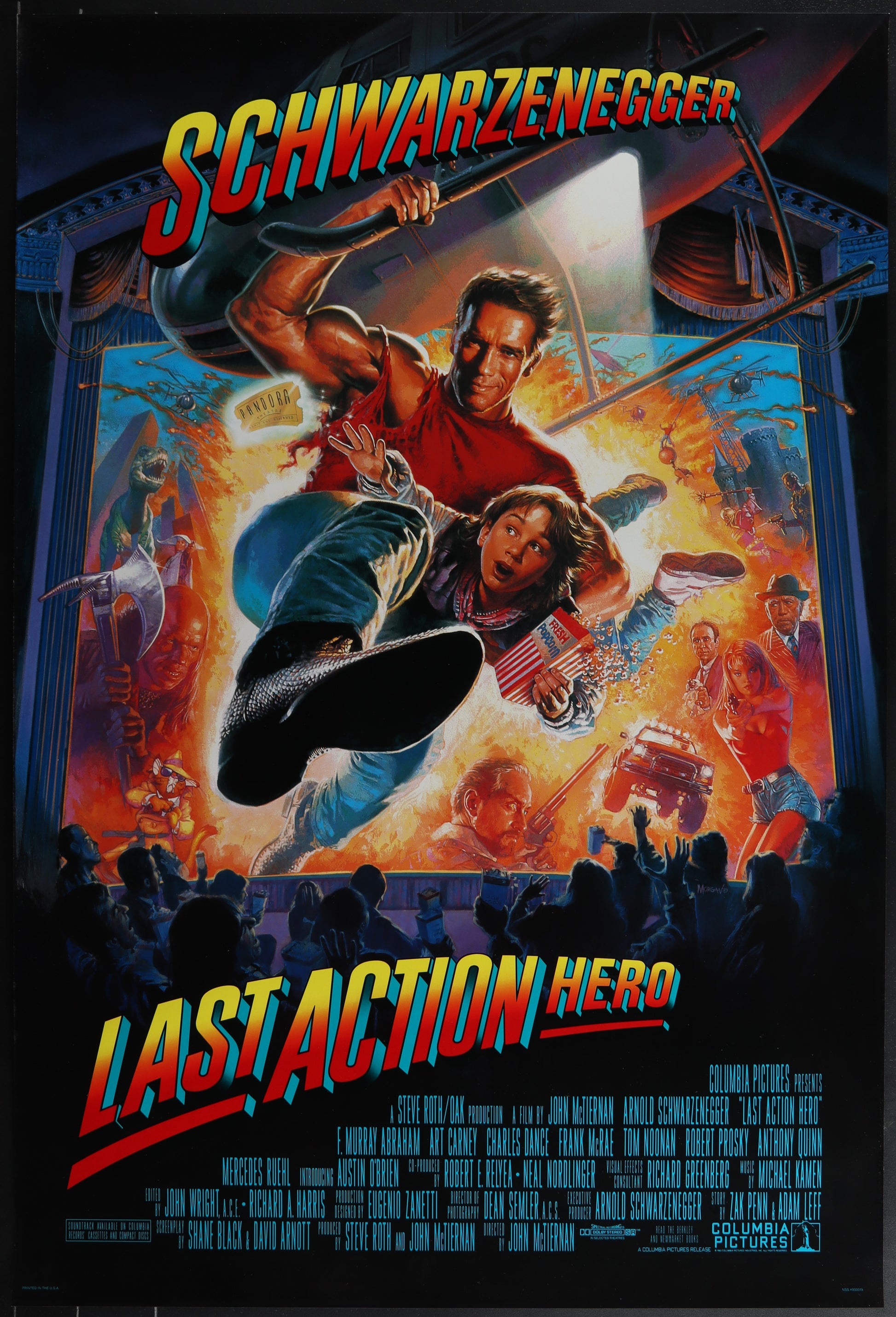 Last Action Hero (1993) Original US One Sheet Movie Poster